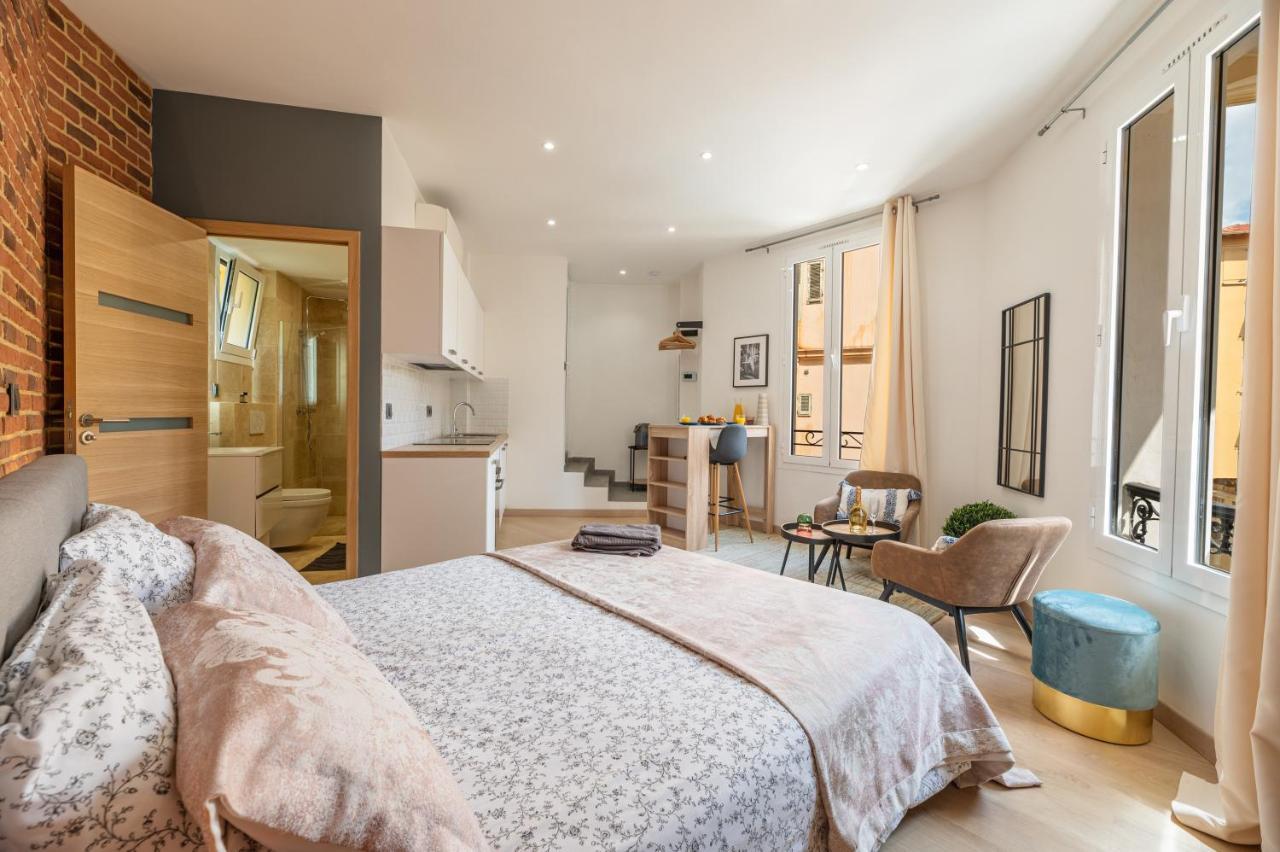 Grand Studio Climatise Tres Proche Monaco โบโซเลย ภายนอก รูปภาพ